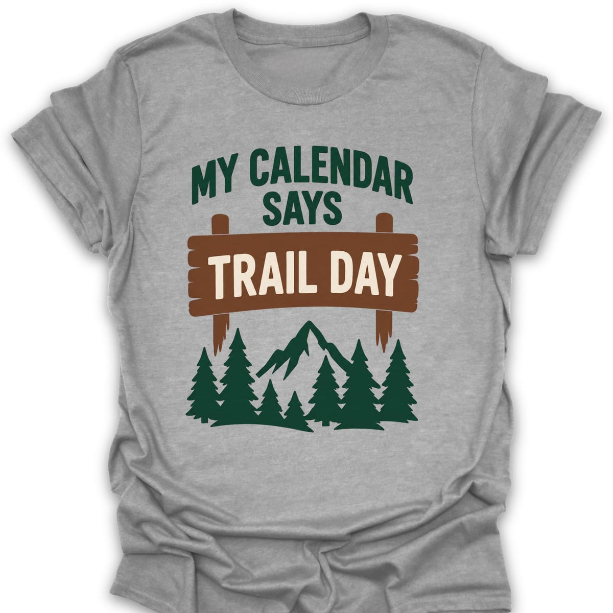 T-Shirt Sport Grey / S Trail Day