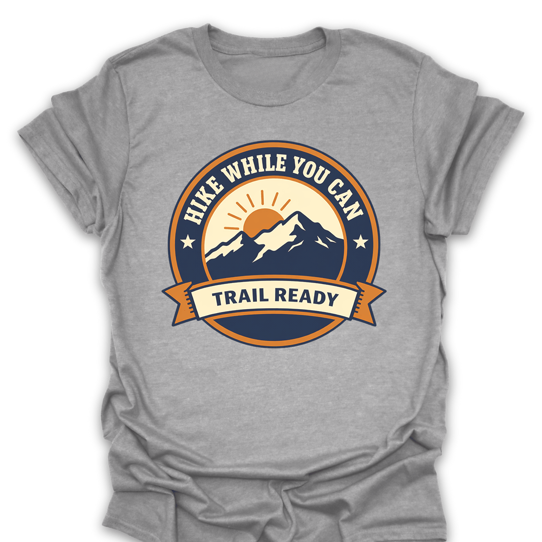 T-Shirt Sport Grey / S Trail Ready Badge Tee