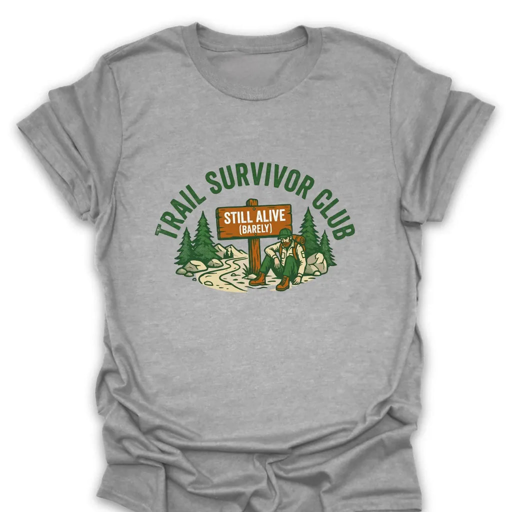 T-Shirt Sport Grey / S Trail Survivor Club T-Shirt
