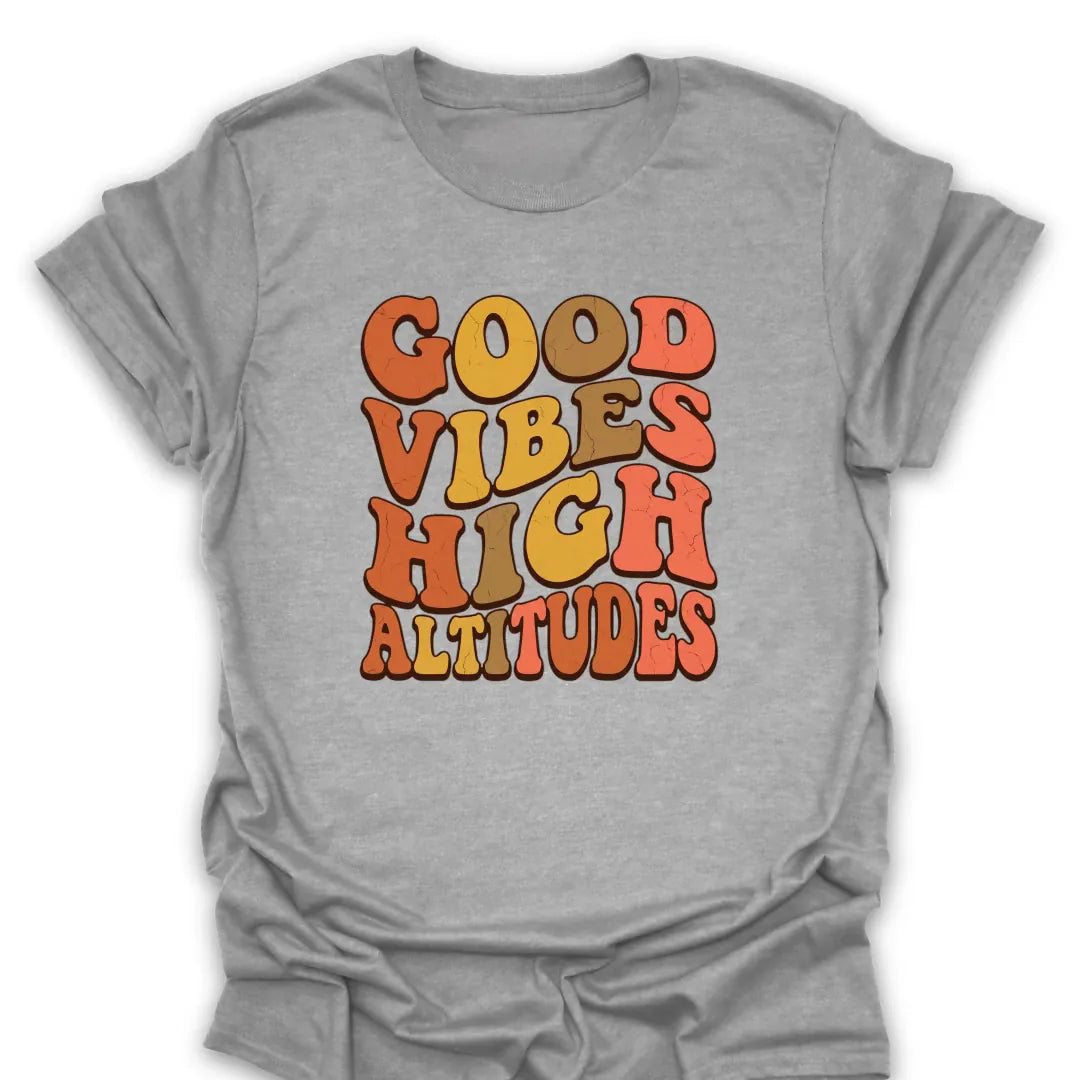 T-Shirt Sport Grey / S Vibes & High Altitudes T-Shirt