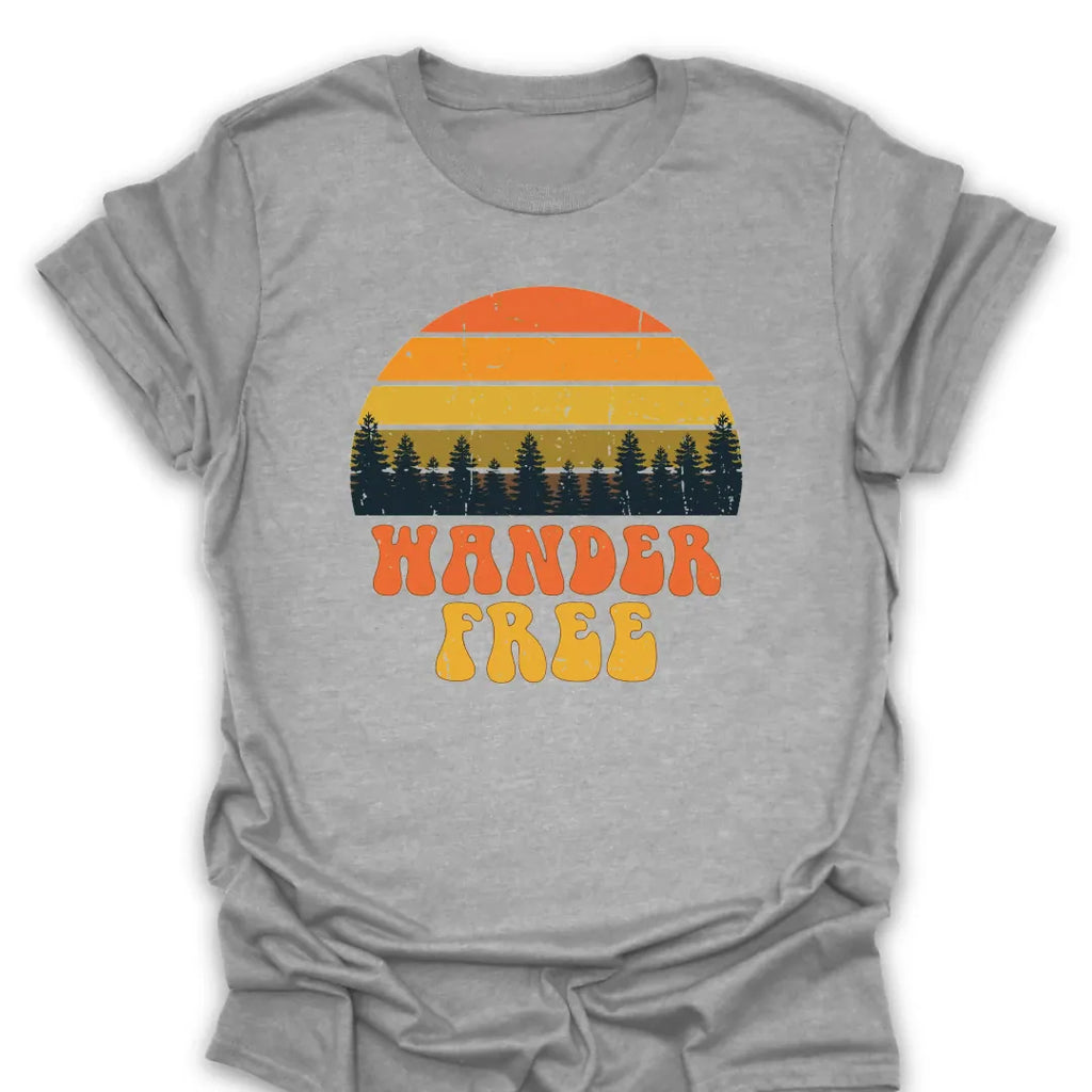 T-Shirt Sport Grey / S Wander Free T-Shirt