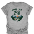 T-Shirt Sport Grey / S where-i-feel-most-alive_color