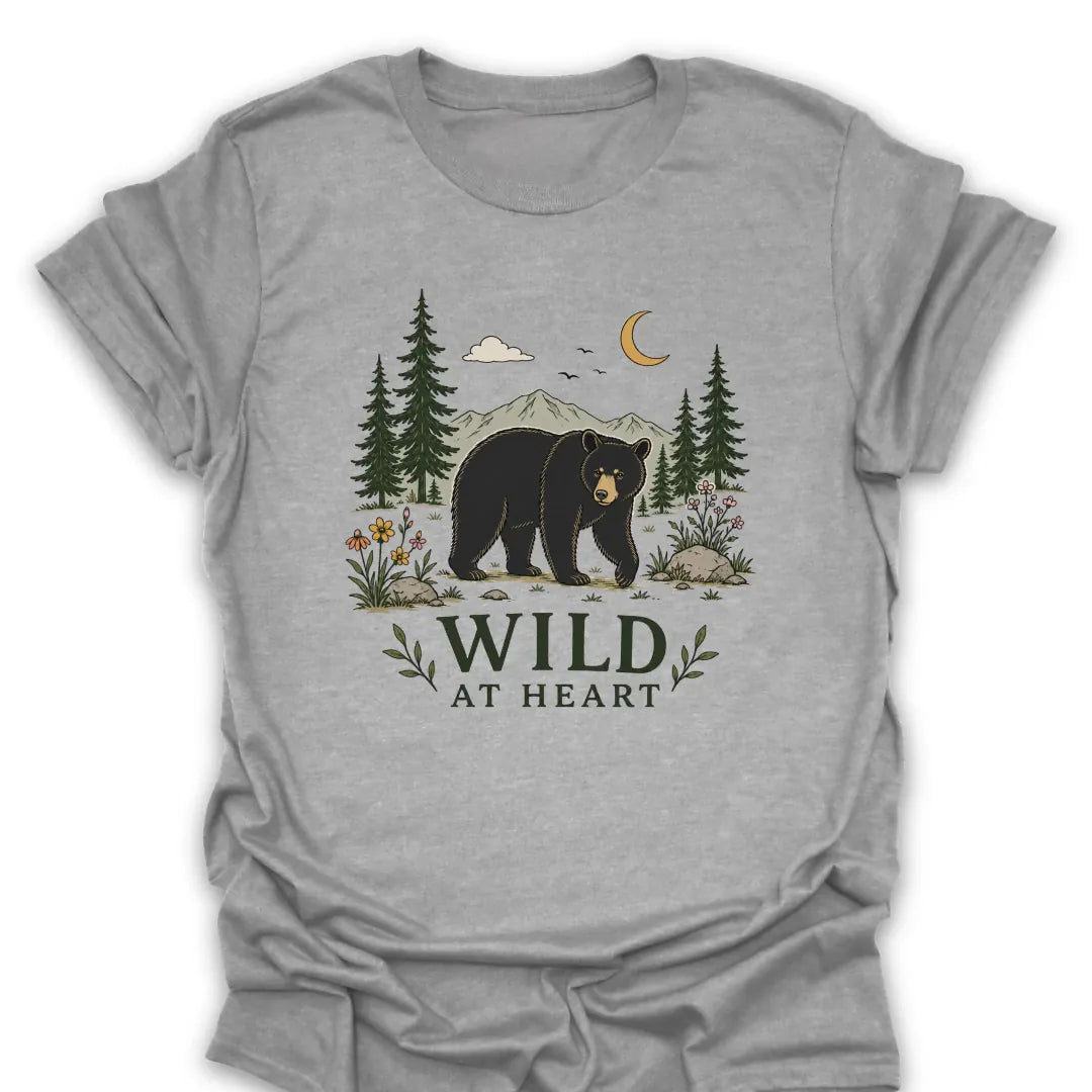 T-Shirt Sport Grey / S Wild At Heart