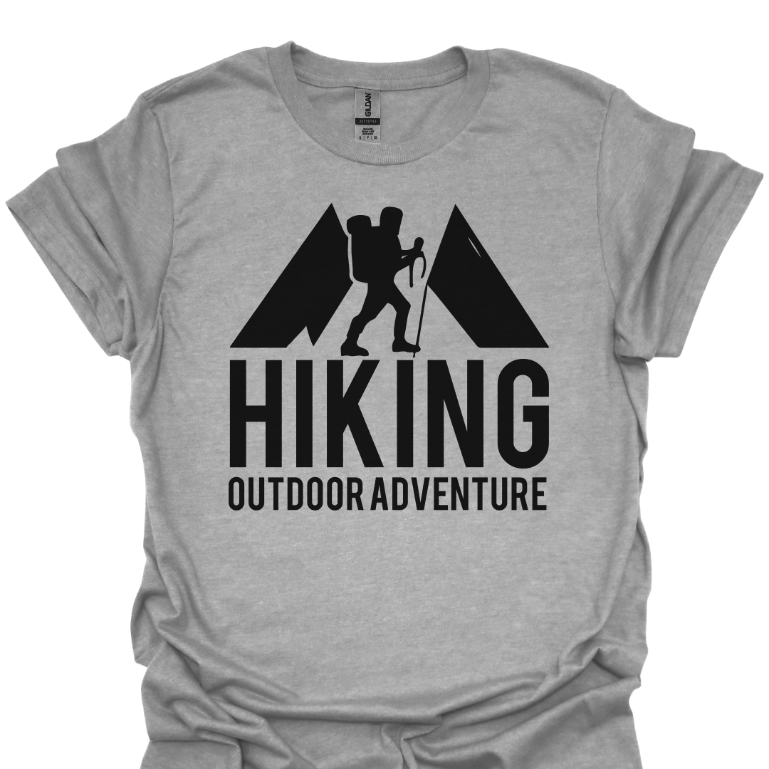 T-Shirt Sport Grey / XS Hiking Outdoor Adventure – Mountain Trekker T-Shirt