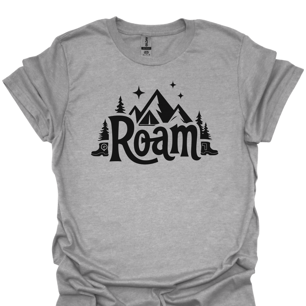 T-Shirt Sport Grey / XS Roam Freely 🌲🏔️