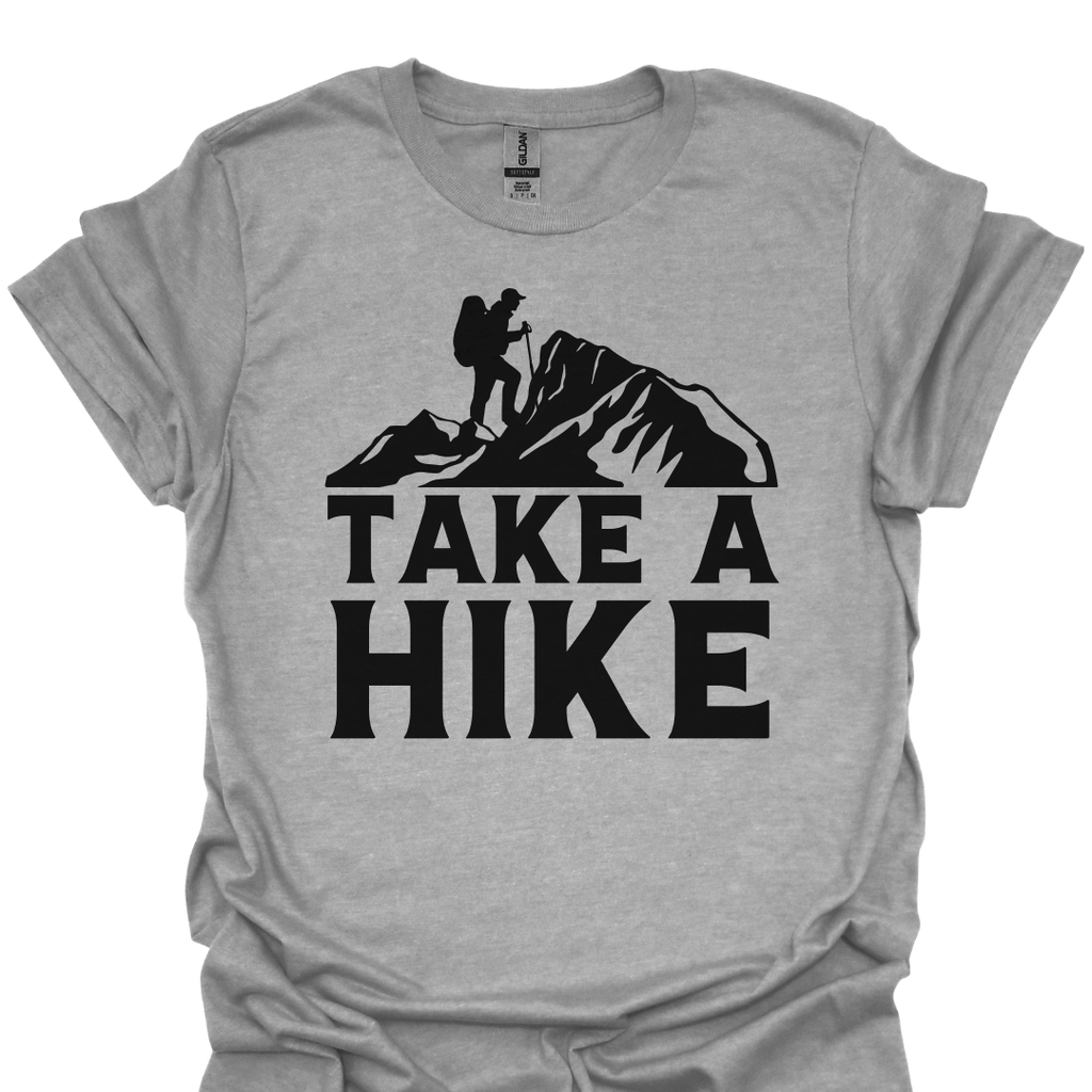 T-Shirt Sport Grey / XS Take a Hike – Bold Mountain Explorer T-Shirt