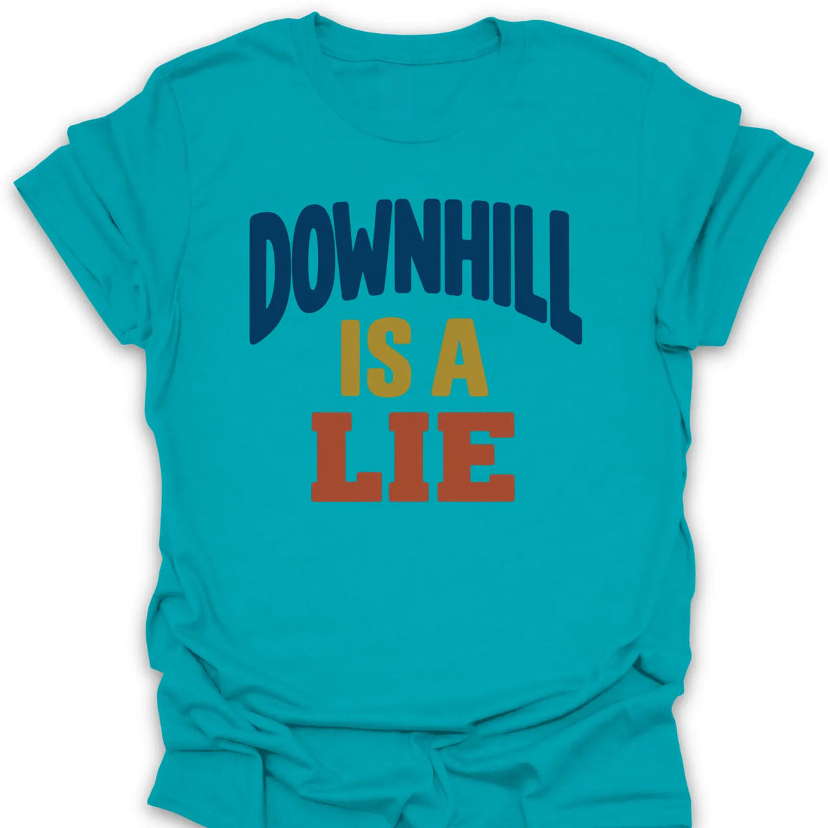 T-Shirt Tropical Blue / S Downhill Lie