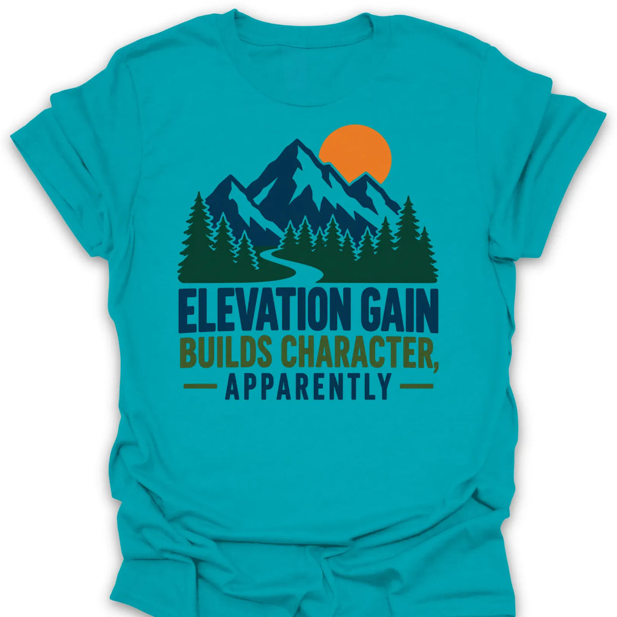 T-Shirt Tropical Blue / S Elevation Builds Character