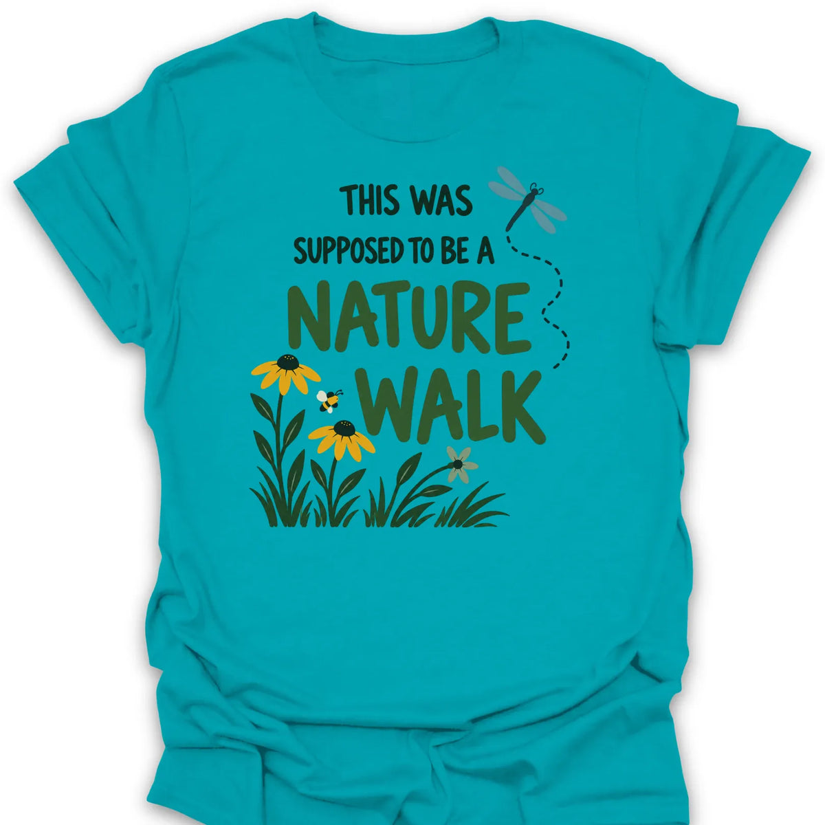 T-Shirt Tropical Blue / S Nature Walk