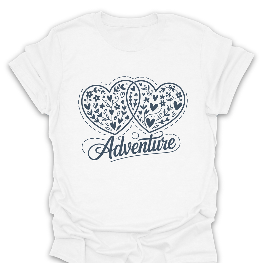 T-Shirt White / S Adventure Heart T-Shirt