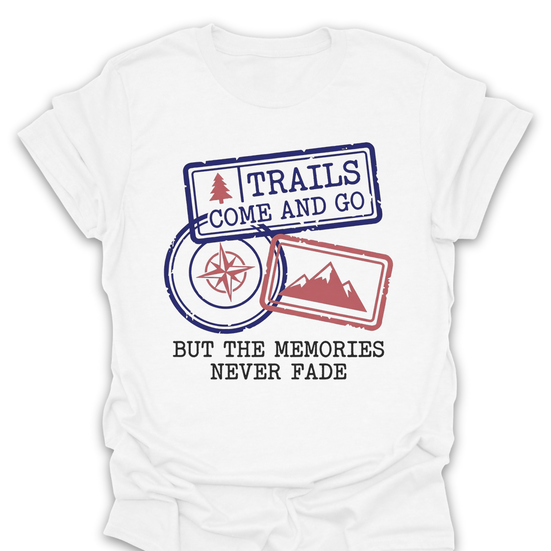 T-Shirt White / S Adventure Leaves Its Mark Tee