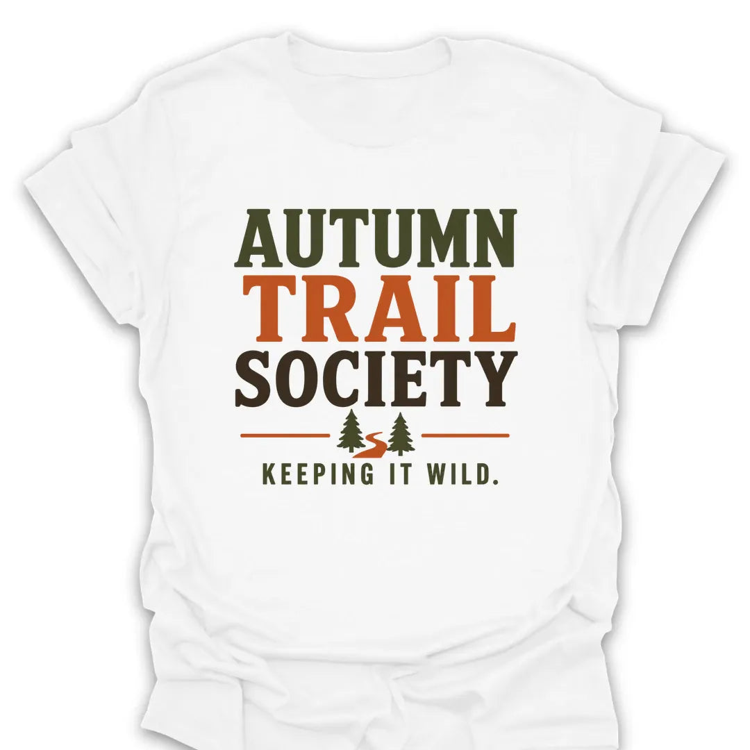 T-Shirt White / S Autumn Trail Society