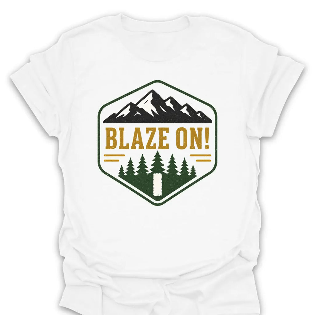T-Shirt White / S Blaze On! T-Shirt