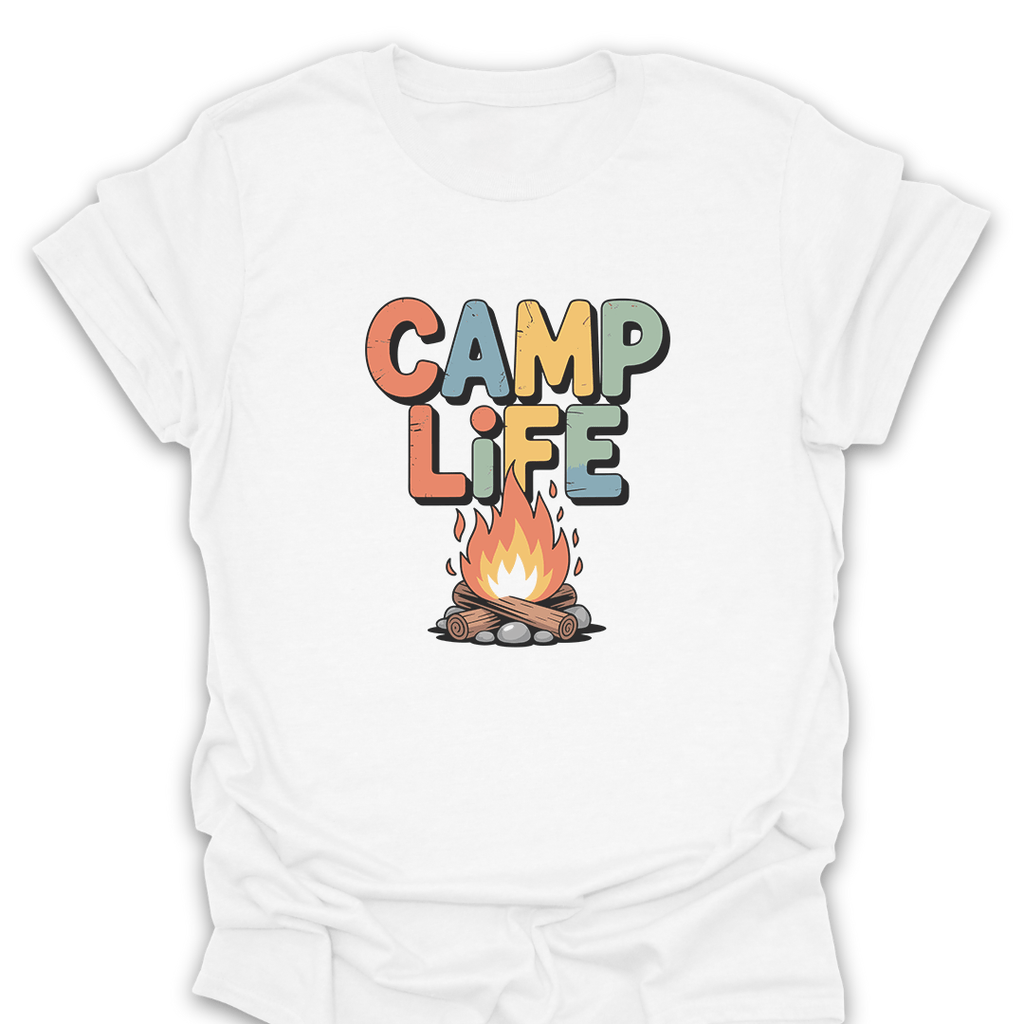 T-Shirt White / S Camp Life T-Shirt