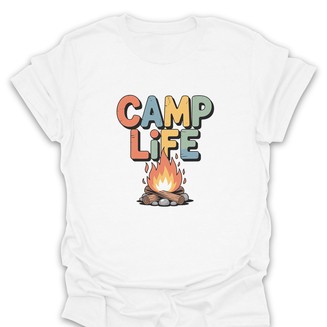 T-Shirt White / S Camp Life T-Shirt