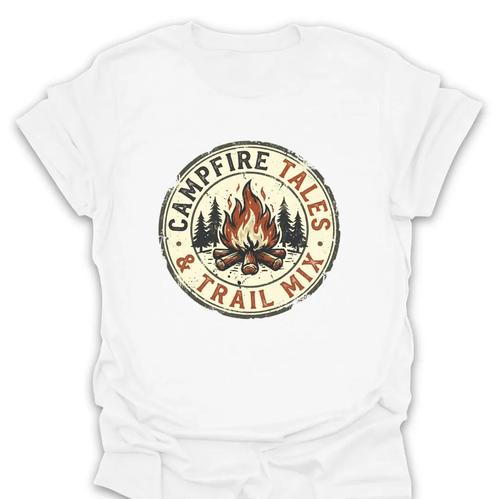 T-Shirt White / S Campfire Tales T-Shirt