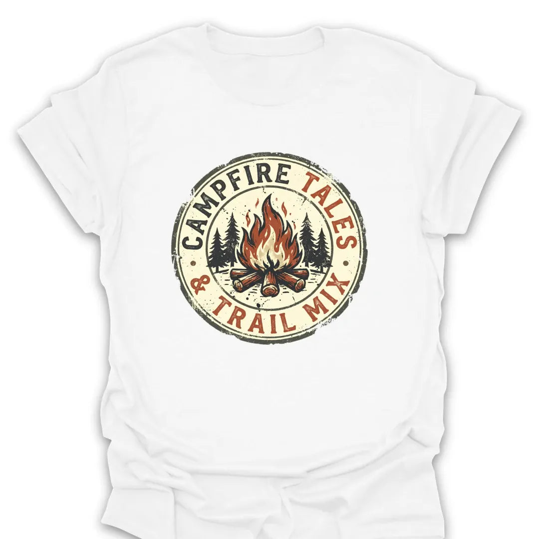T-Shirt White / S Campfire Tales T-Shirt