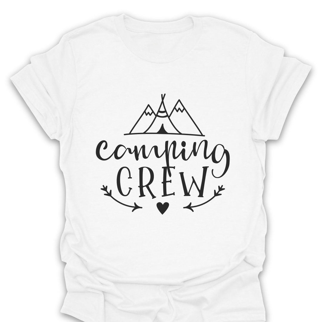 T-Shirt White / S Camping Crew T-Shirt