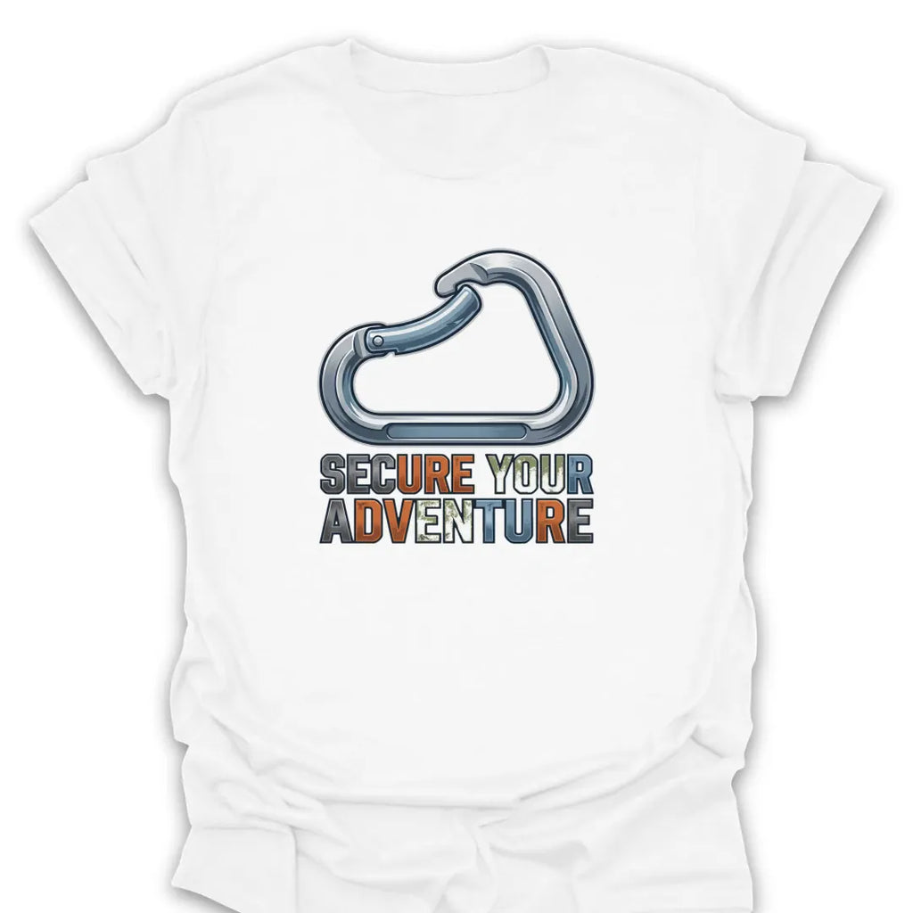T-Shirt White / S Carabiner Adventure T-Shirt