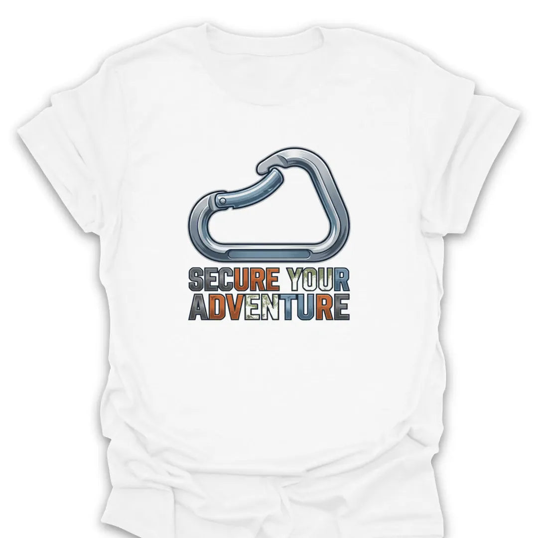 T-Shirt White / S Carabiner Adventure T-Shirt