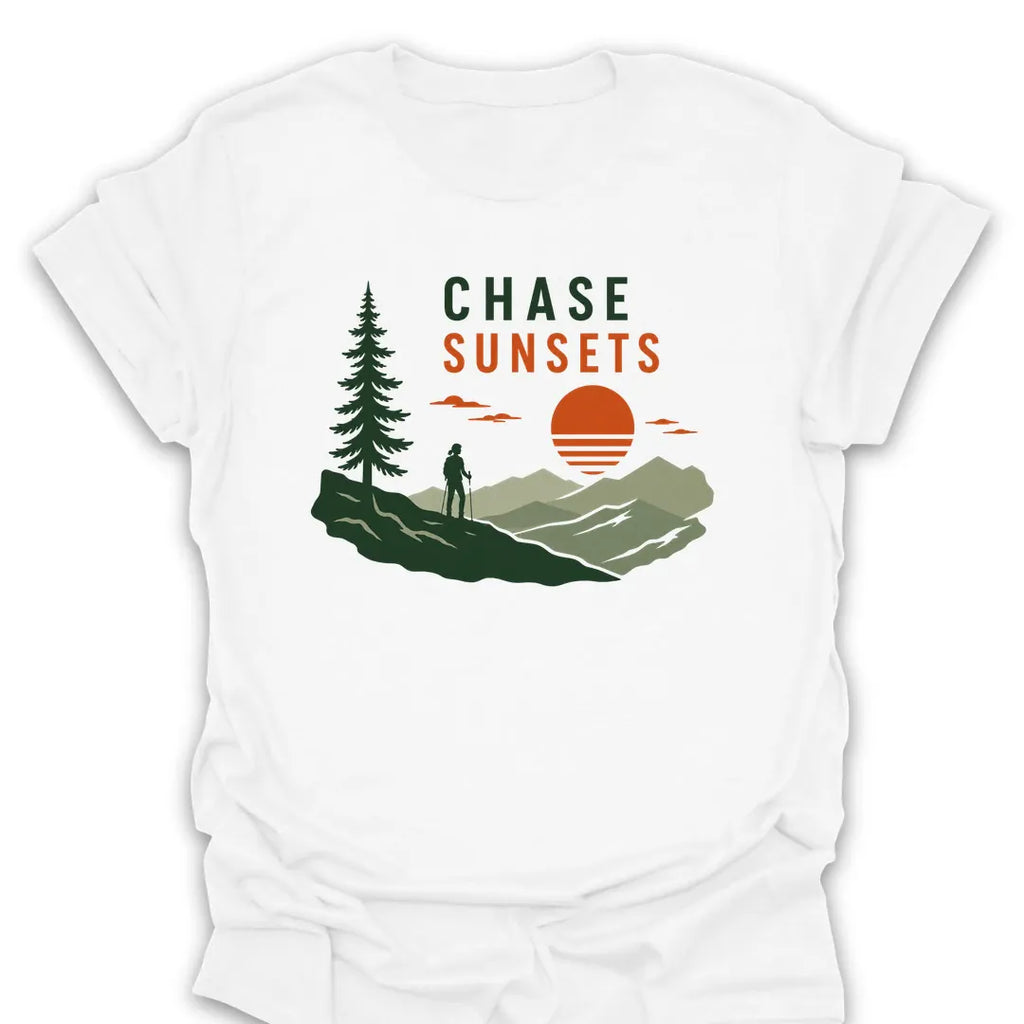 T-Shirt White / S Chase Sunsets T-Shirt