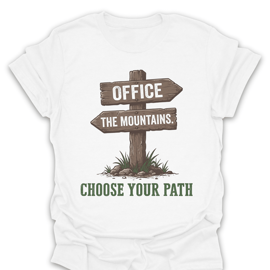 T-Shirt White / S Choose Your Path Tee