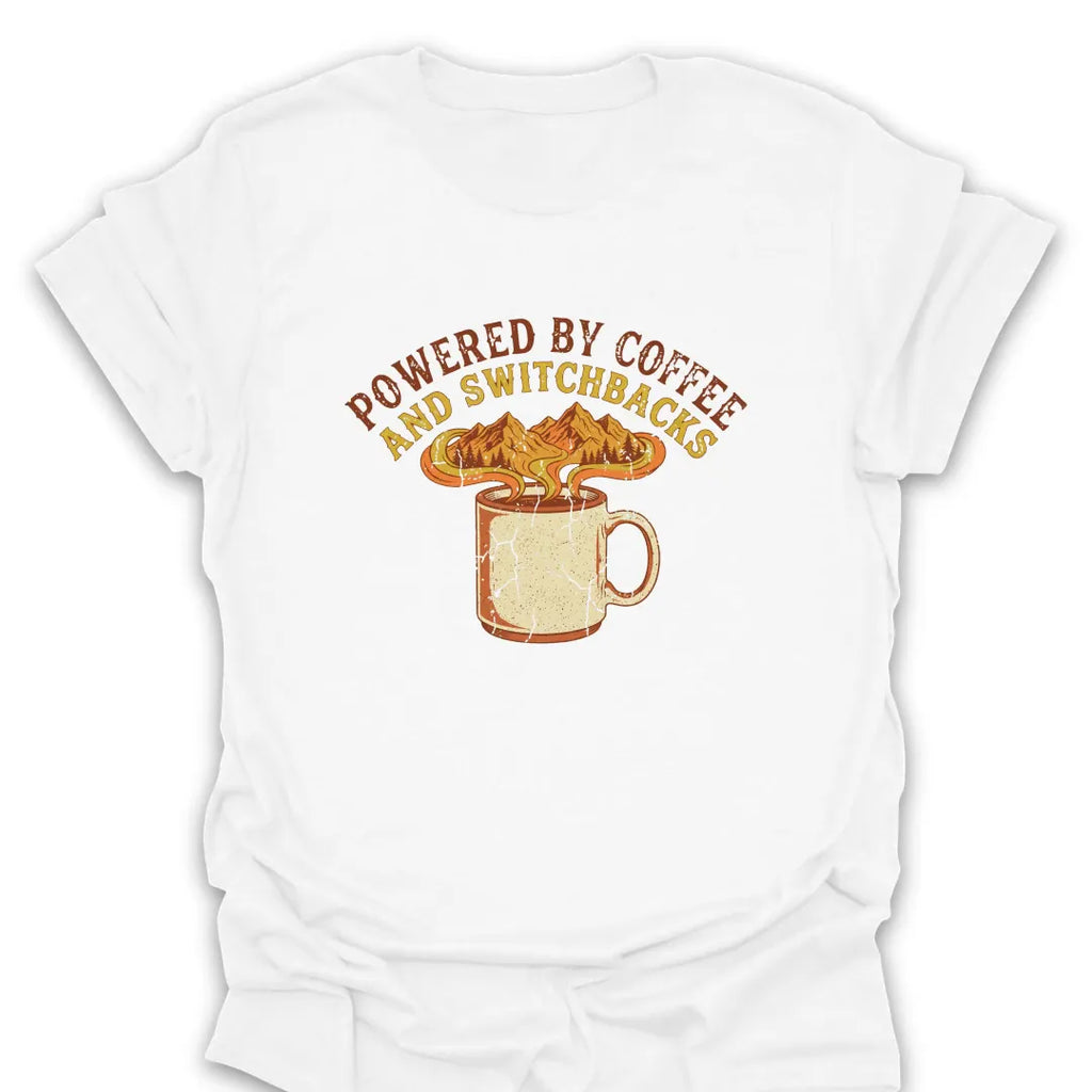 T-Shirt White / S Coffee and Switchbacks T-Shirt