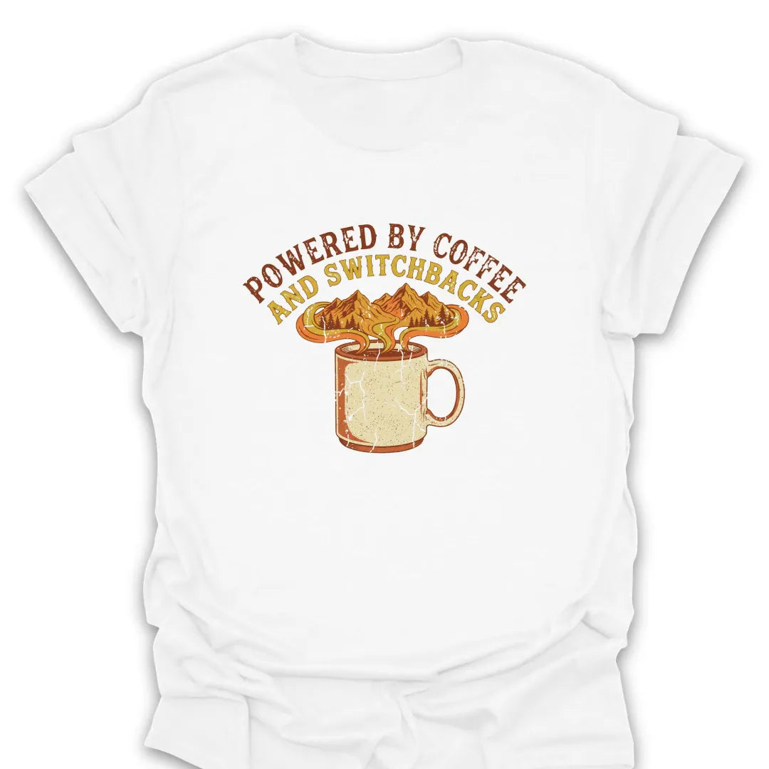 T-Shirt White / S Coffee and Switchbacks T-Shirt