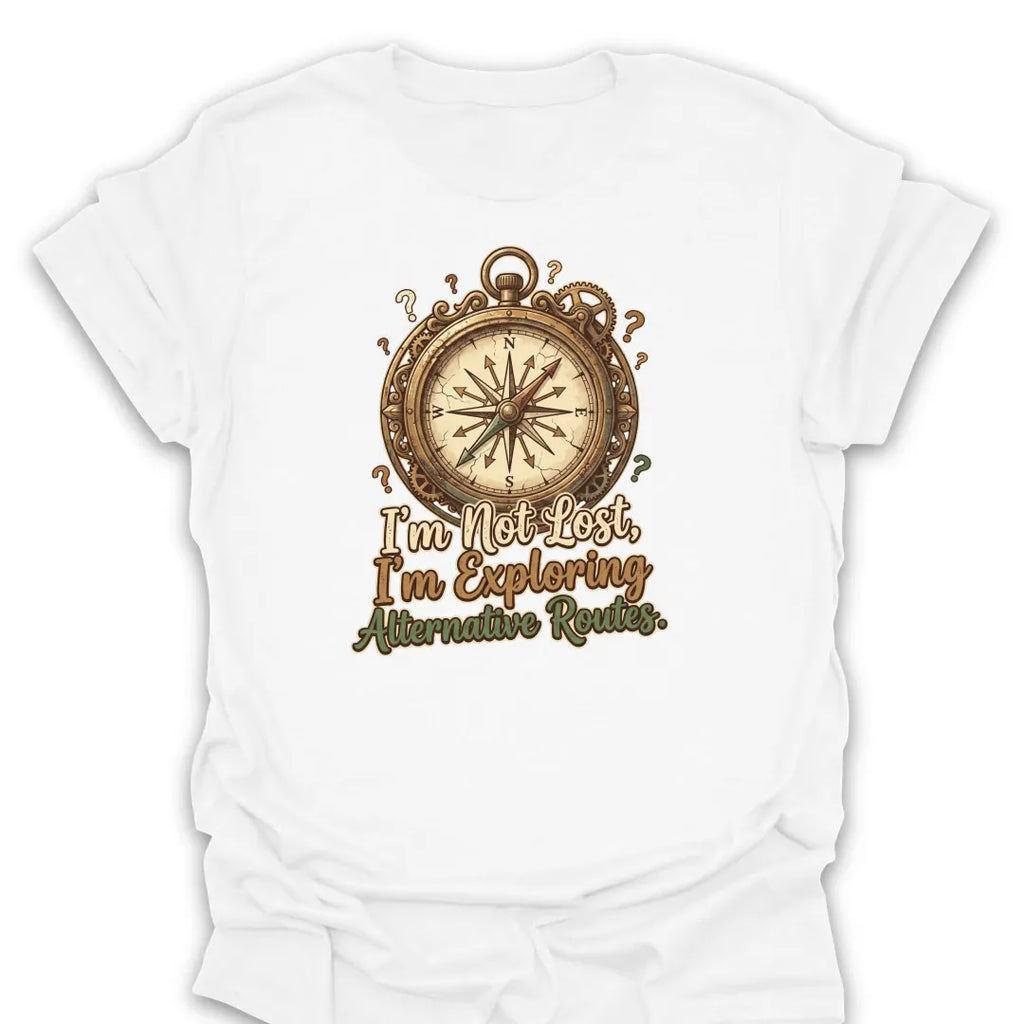 T-Shirt White / S Directionally Challenged T-Shirt