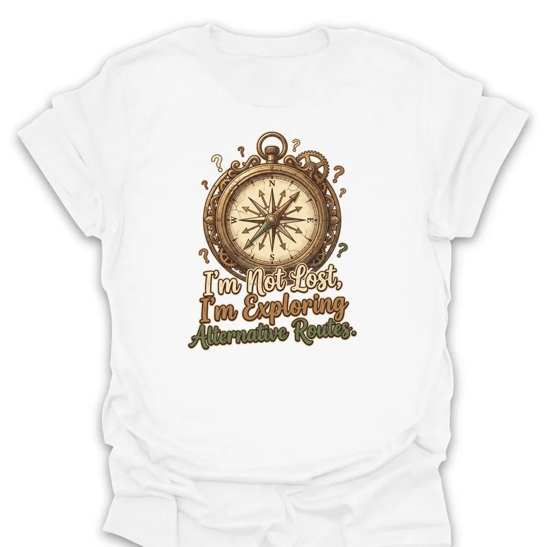 T-Shirt White / S Directionally Challenged T-Shirt