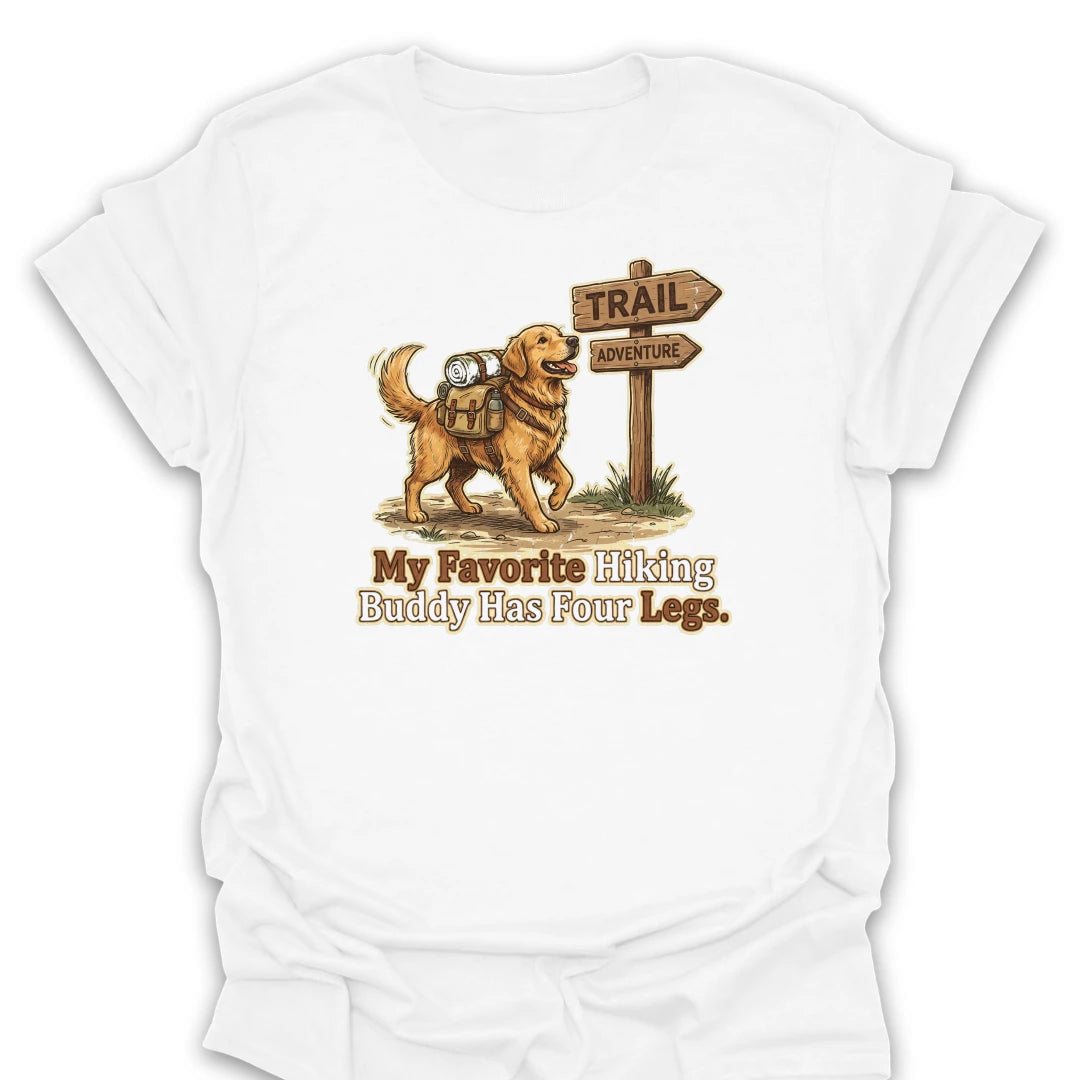 T-Shirt White / S Four Legged Buddy T-Shirt