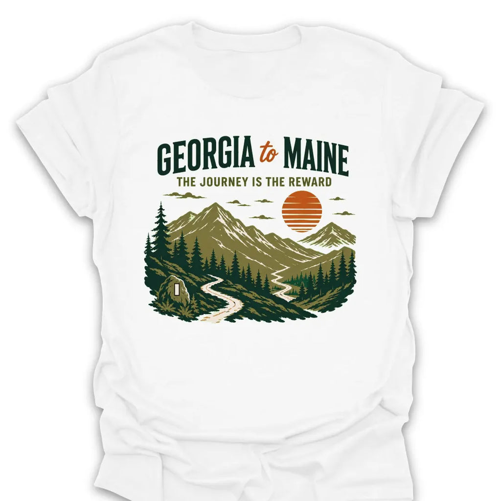 T-Shirt White / S Georgia to Maine Trail T-Shirt