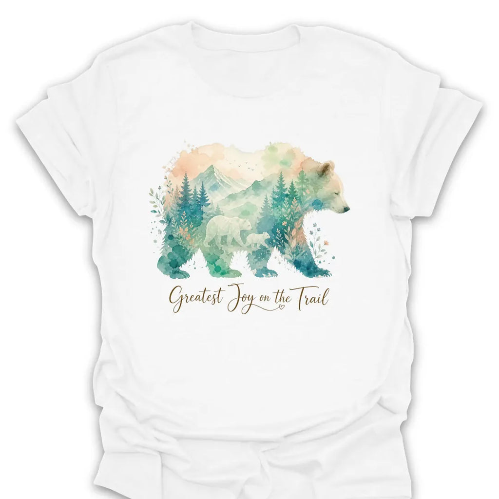 T-Shirt White / S Greatest Joy on the Trail T-Shirt