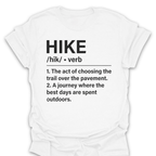 T-Shirt White / S Hike Definition Tee