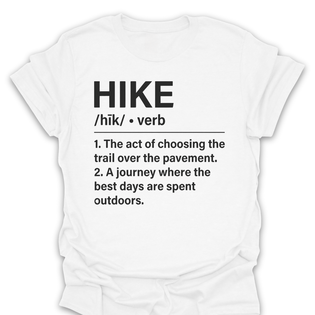 T-Shirt White / S Hike Definition Tee