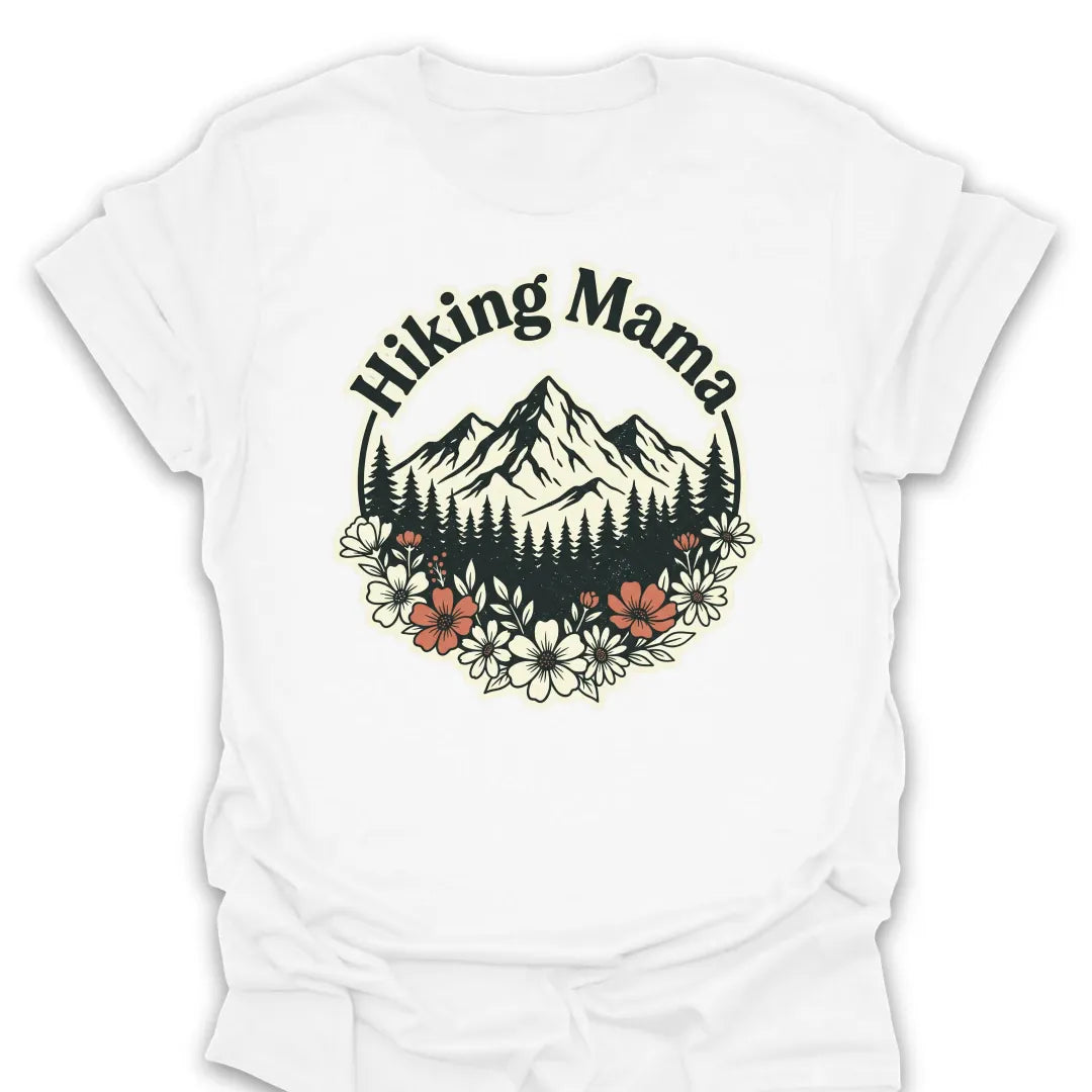 T-Shirt White / S Hiking Mama Scenic T-Shirt