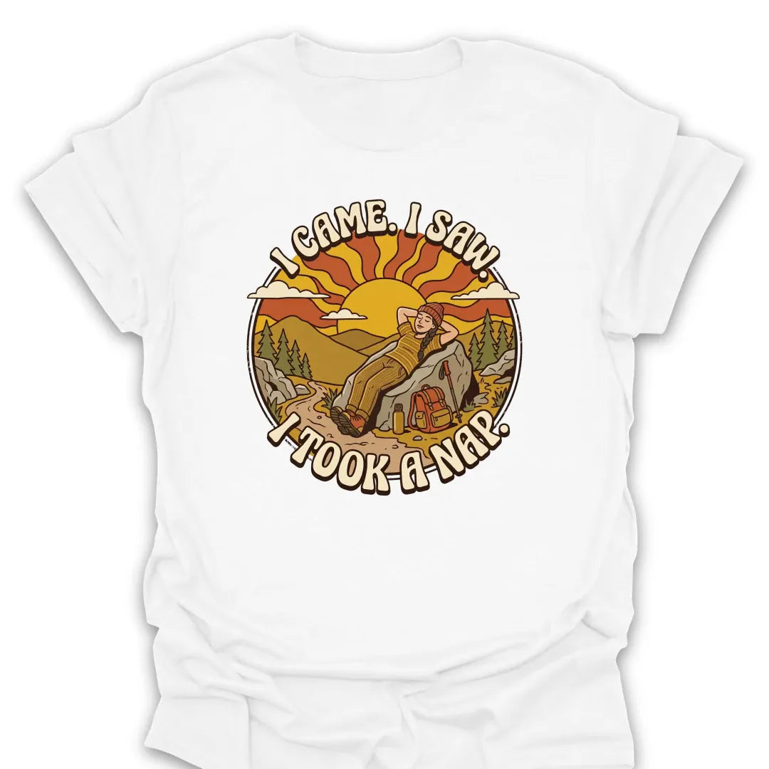 T-Shirt White / S I Came I Saw T-Shirt