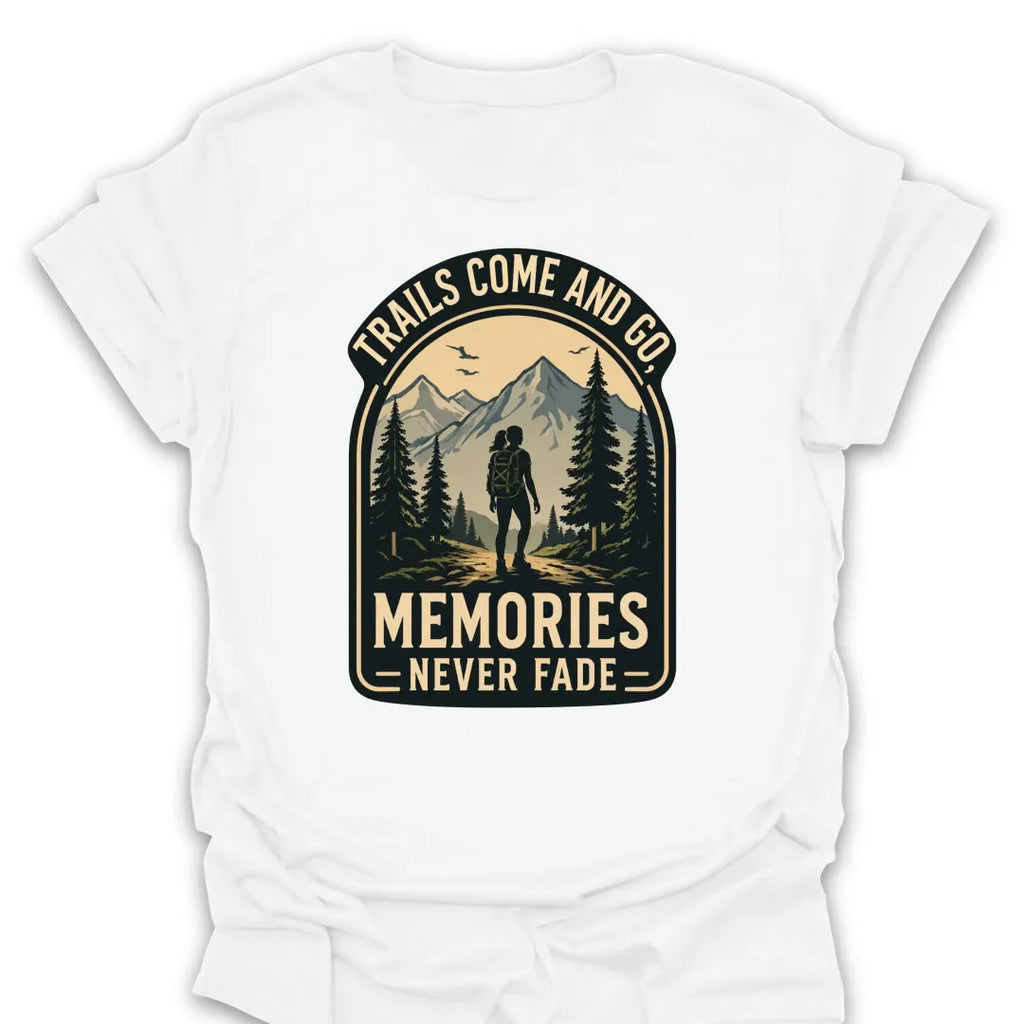 T-Shirt White / S Memories Never Fade Trail T-Shirt