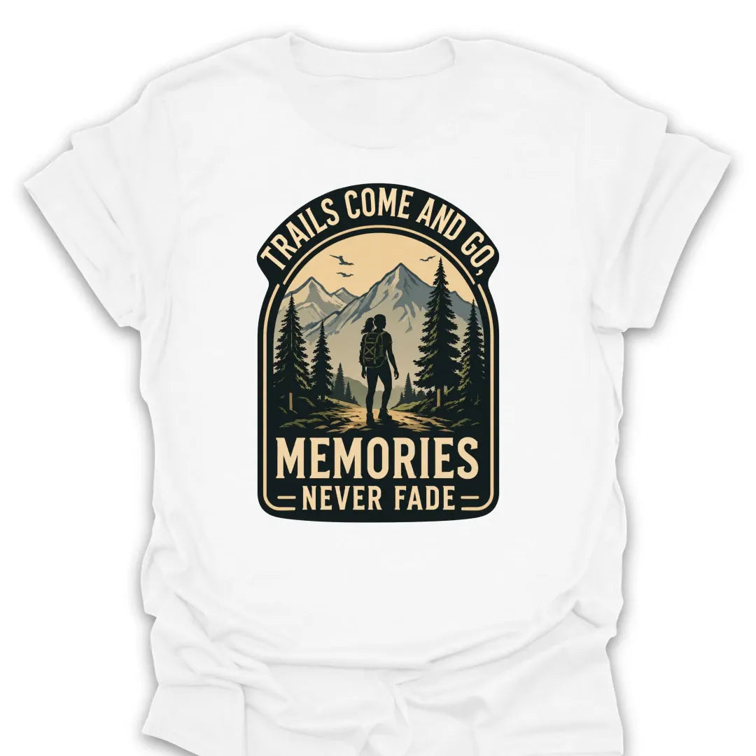T-Shirt White / S Memories Never Fade Trail T-Shirt