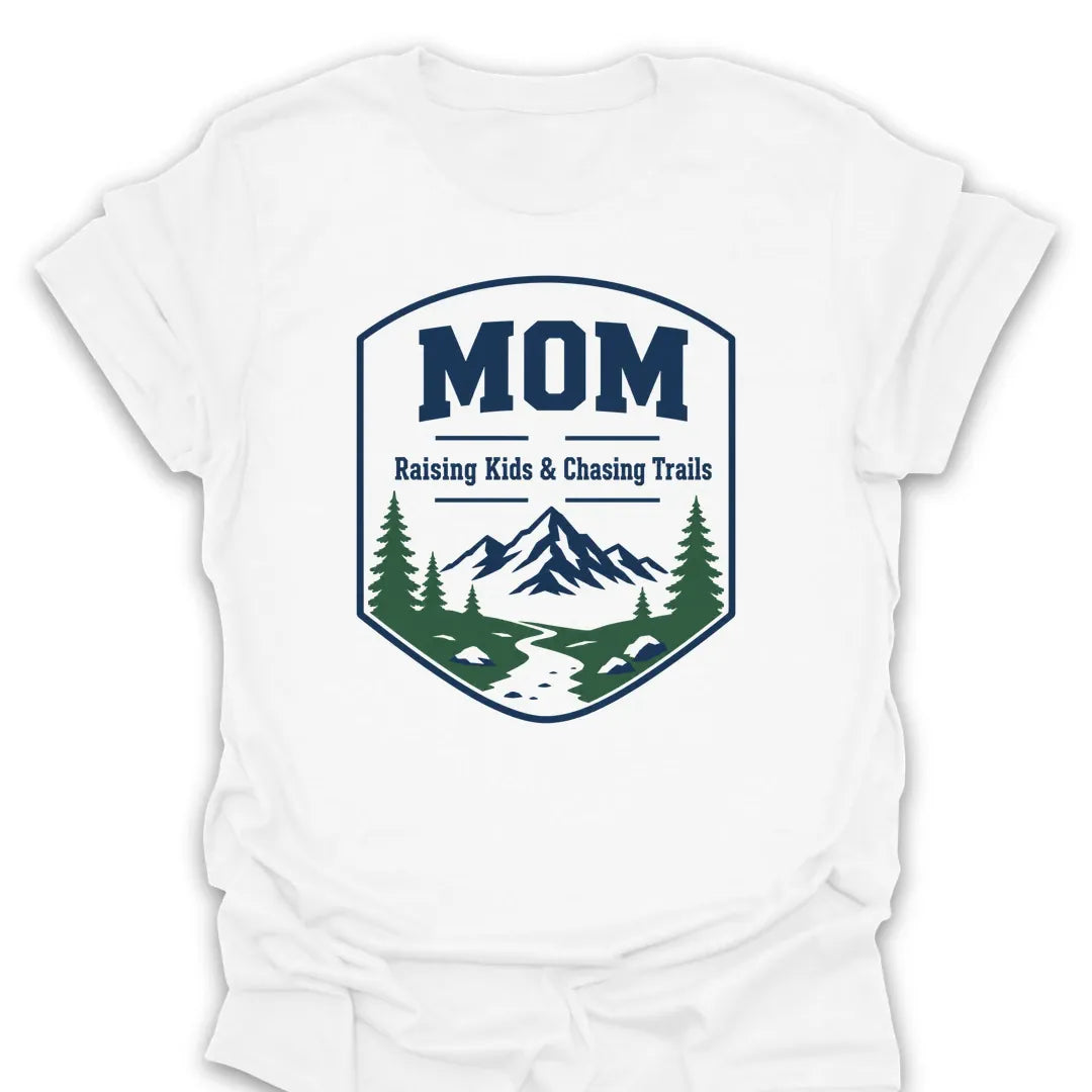 T-Shirt White / S MOM Kids & Trails