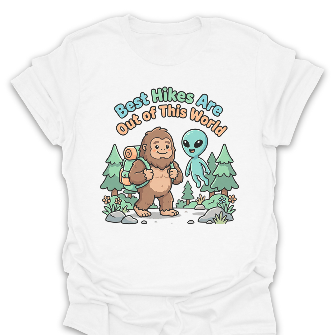 T-Shirt White / S Out Of This World Hikes T-Shirt
