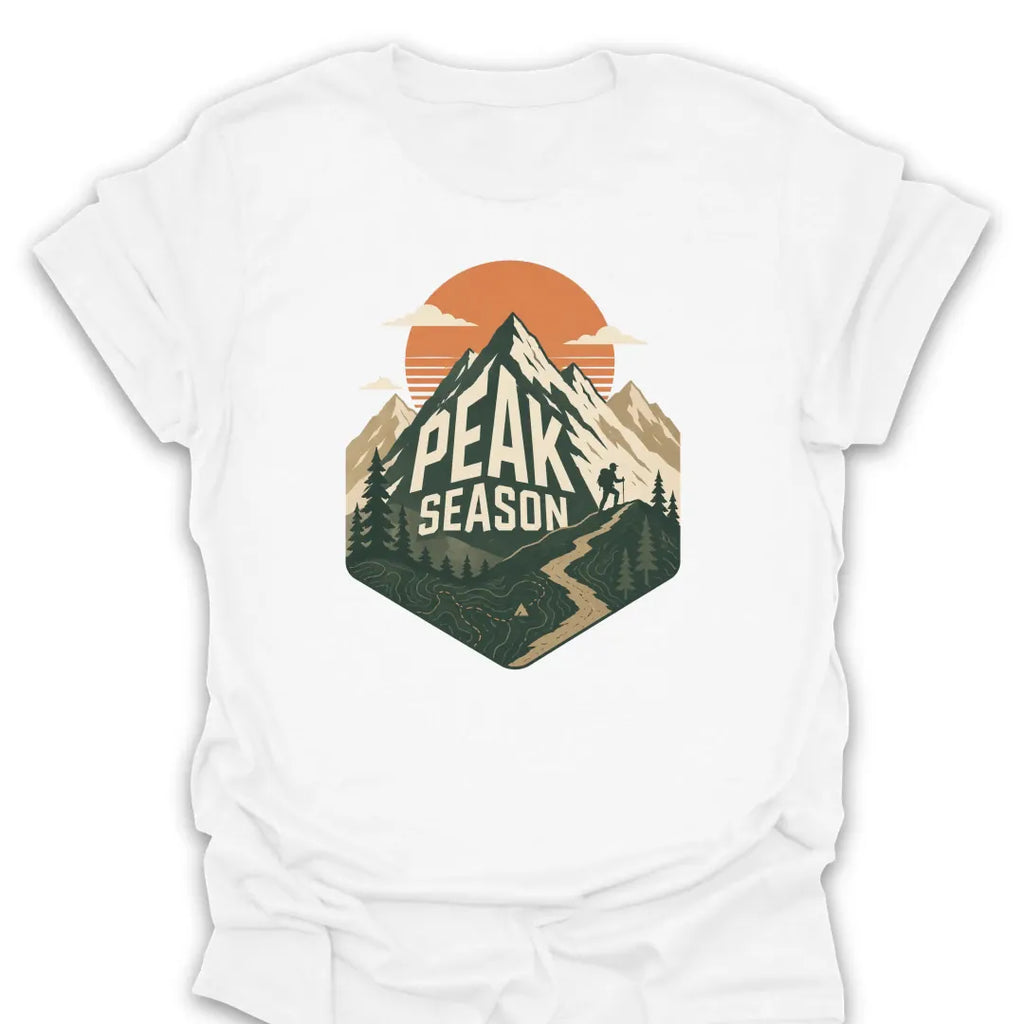 T-Shirt White / S Peak Season