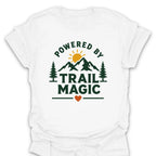 T-Shirt White / S Powered By Trail Magic Mountain T-Shirt