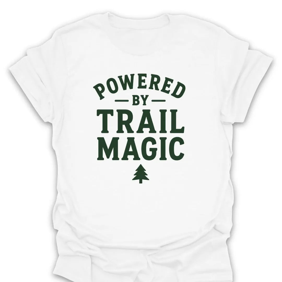 T-Shirt White / S Powered By Trail Magic T-Shirt