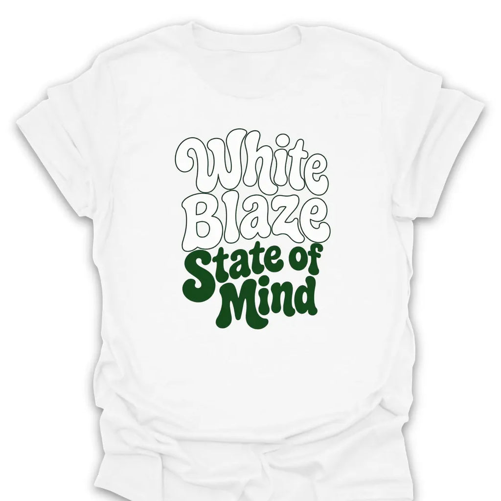 T-Shirt White / S Retro Blaze State of Mind T-Shirt