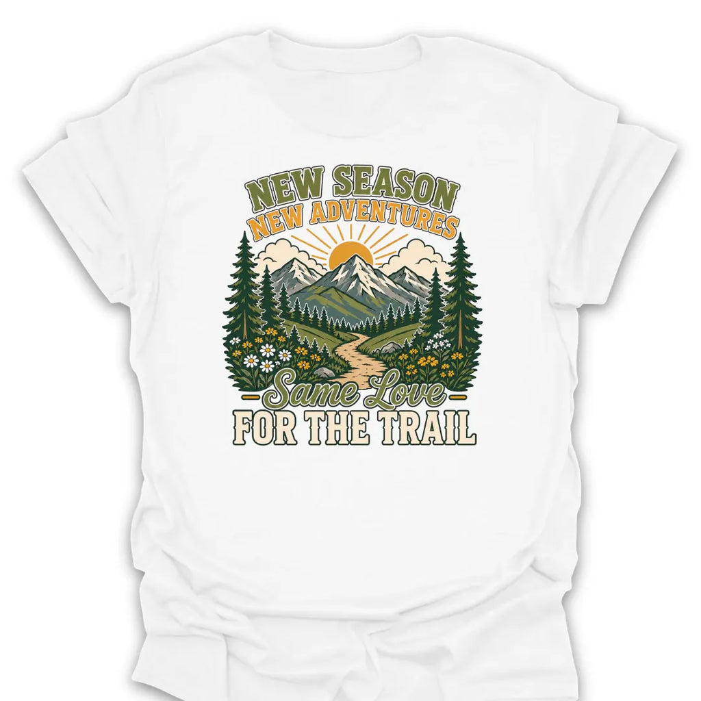 T-Shirt White / S Same Love For The Trail