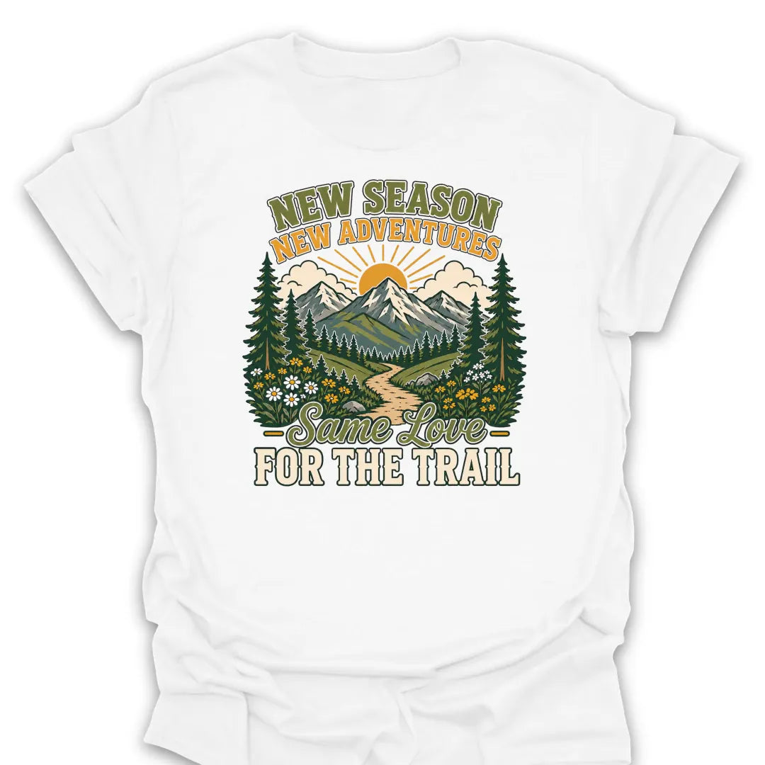 T-Shirt White / S Same Love For The Trail