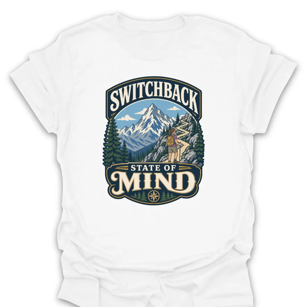 T-Shirt White / S Switchback State Of Mind