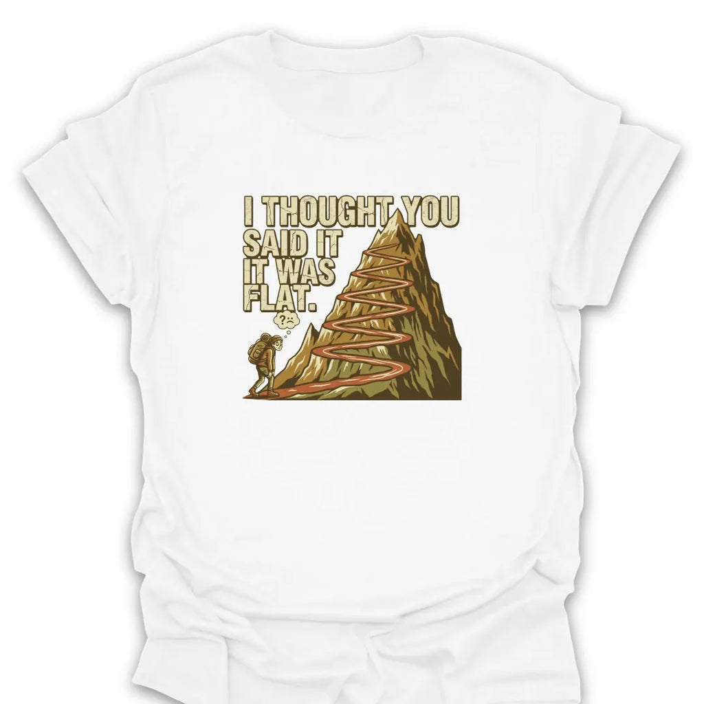 T-Shirt White / S Switchback Struggles T-Shirt