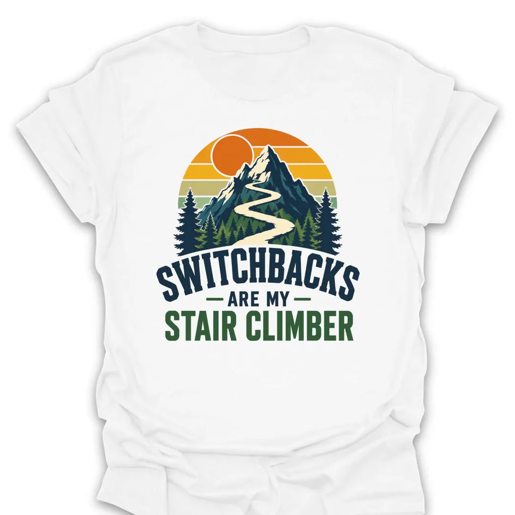 T-Shirt White / S Switchbacks & Stair Climbers T-Shirt
